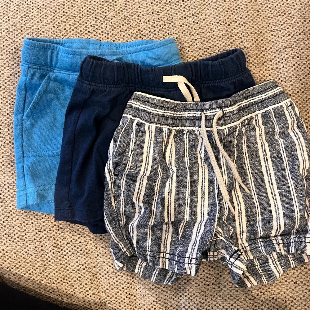 Old Navy Blue and Cat & Jack Boys Shorts